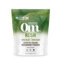 Om ciuperci Superfood Reishi Organic Mushroom Powder, 100 serviri, organic Adaptogen pulbere pentru ajutor de stres și sănătate imună