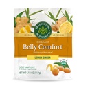 Medicamente tradiţionale, Belly Organic Comfort Lozenges Lemon Ginger, Relieves Greaţă, 30 individual înfăşurat Lozenges
