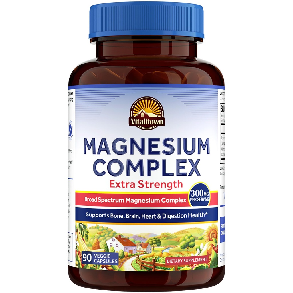 Vitalitown Magneziu Complex Suplimentul 