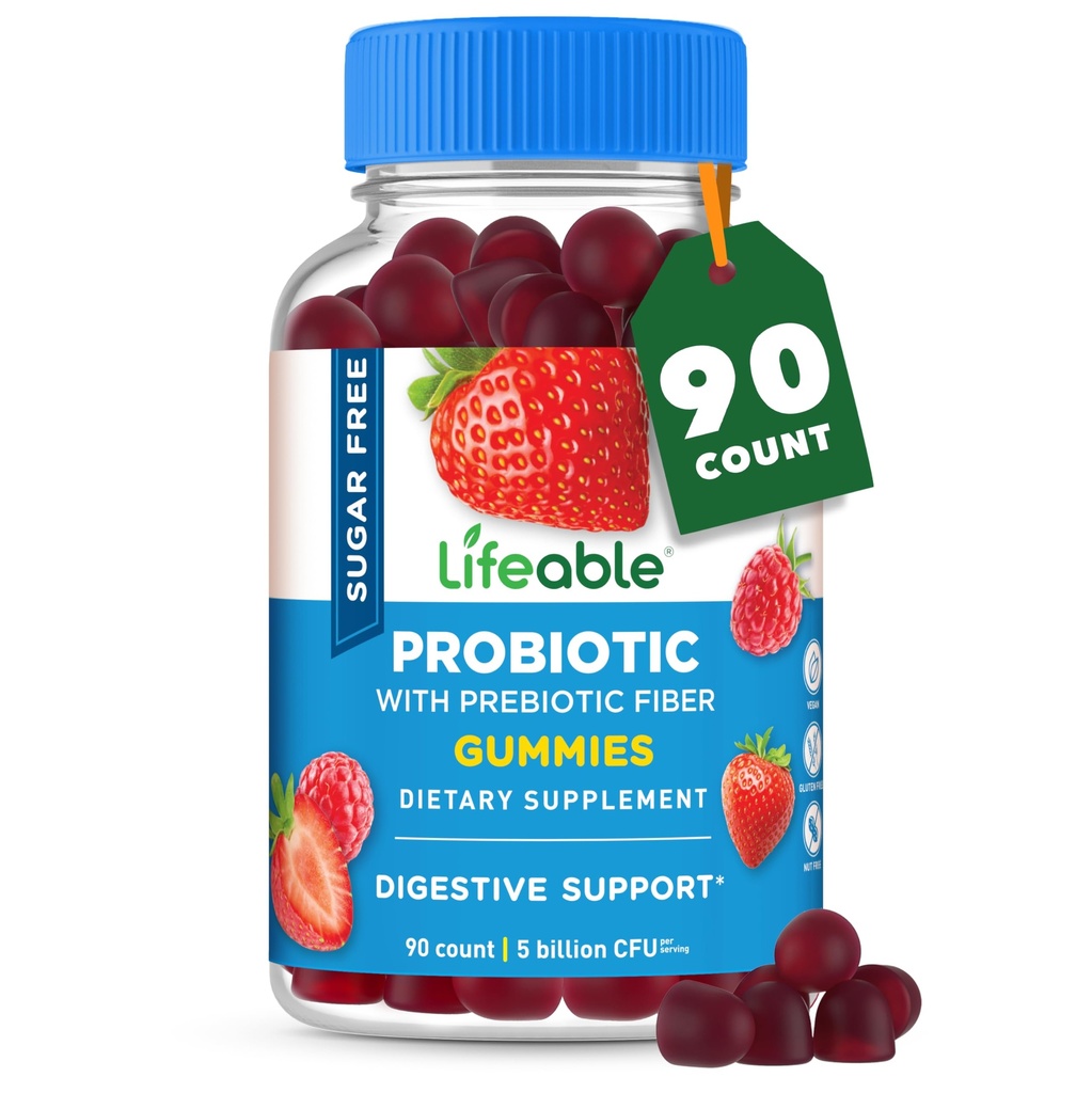Probioticele gratuite de zahăr cu prebiotice Fibră 