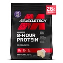 MuscleTech Platinum 8-Hour Proteine Powder - 7 Premium Proteine Surse cu Whey & Casein Proteine pentru cresterea lean musculare, Putere & Recuperare îmbunătățită - Vanilla Cake, 50 Serviri
