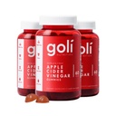 Goli Apple Cider Otegar Vitamine - 180 Conte - Vitamine B9 & B12, Gelatină-Free, Gluten-Free, Vegan & Non-GMO