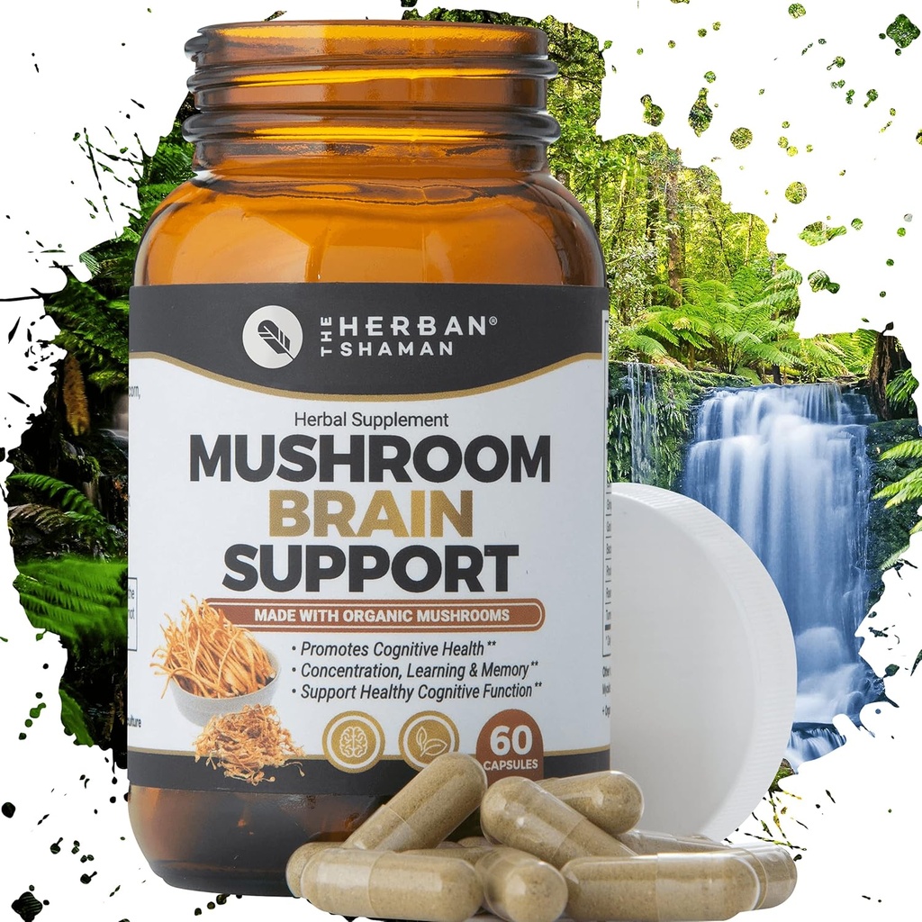 Mushroom Supplement Brain Support 