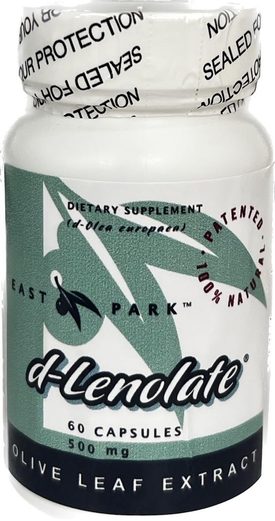 East Park Olive Leaf Extract (OLE) Super Putere d-Lenolate 500mg 