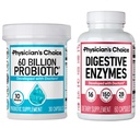 Alegerea medicului - Optimal Gut Health Bundle: 60 miliarde Probiotice + Enzime digestive pentru confort digestiv și suport imunitar