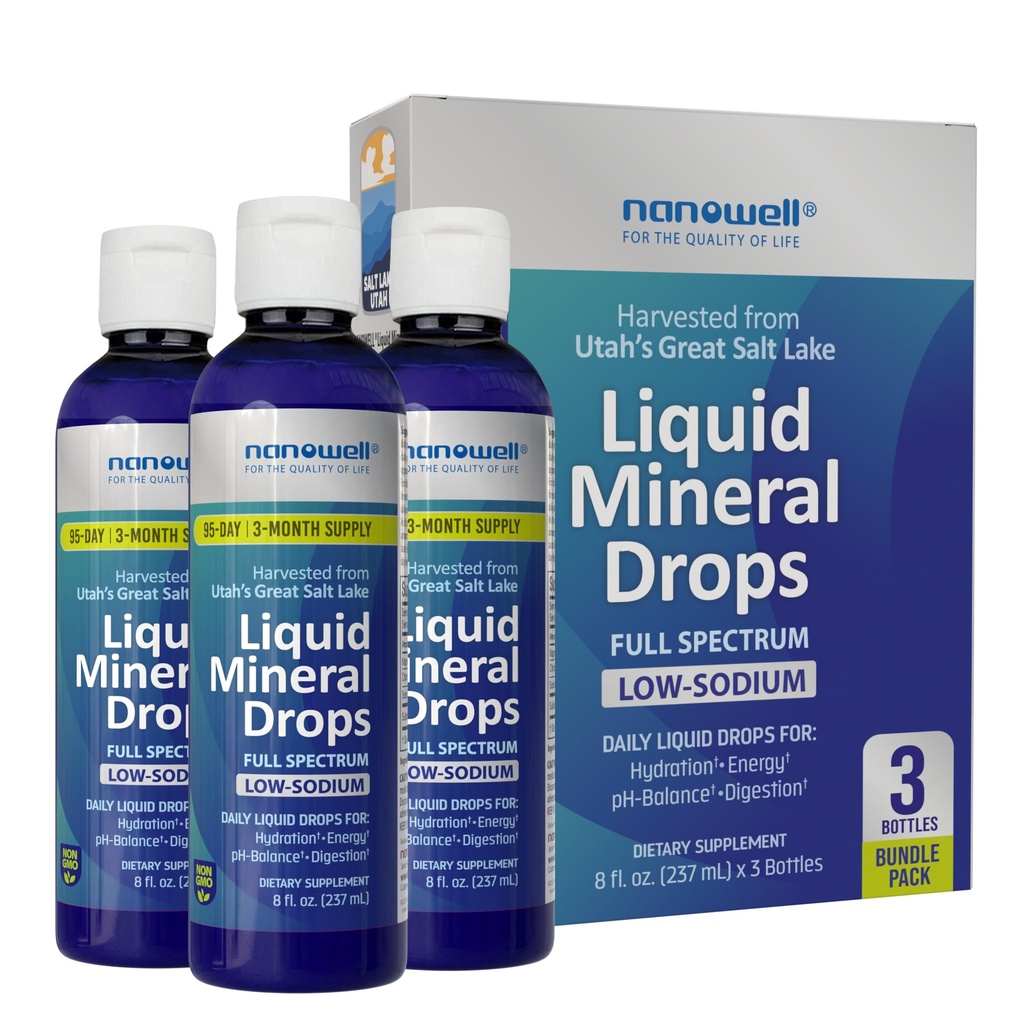 Drops minerale lichide - Trace Supliment mineral 