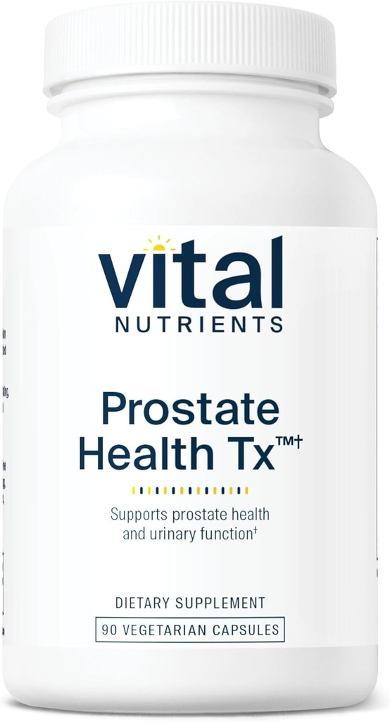 Nutrienţi vitali - prostată de sănătate Tx - suport de prostată bazat pe dovezi - 90 capsule vegetariene per flacon