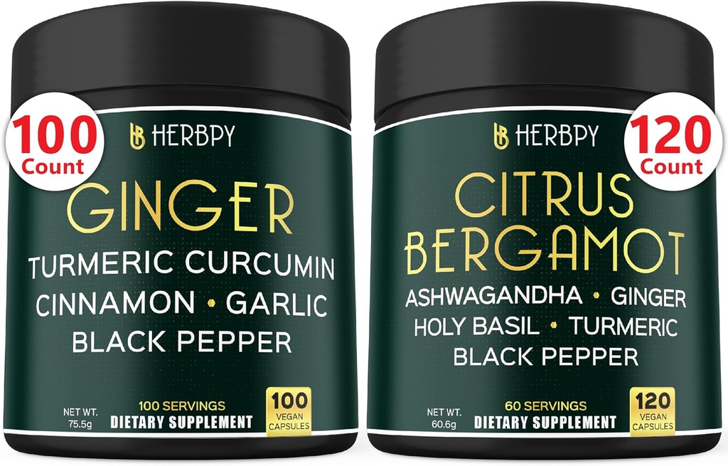Bundle 5in1 Ginger Supliment & 6in1 Citrus Bergamot Supliment
