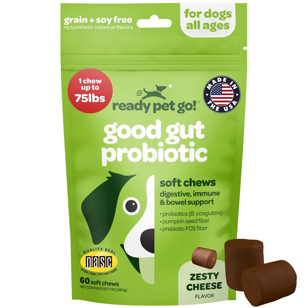Chews probiotice pentru câini Gut Health 