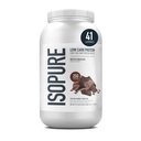 Isopure scăzut Carb 100% Pure Whey Izolate Proteine Pulbere, Lactoză gratuit, Gluten gratuit, Cu vitamine, Ciocolată olandeză, 25g Proteina Per Servire, 3.07 Lbs, 41 Serviri (Packing May Vary)