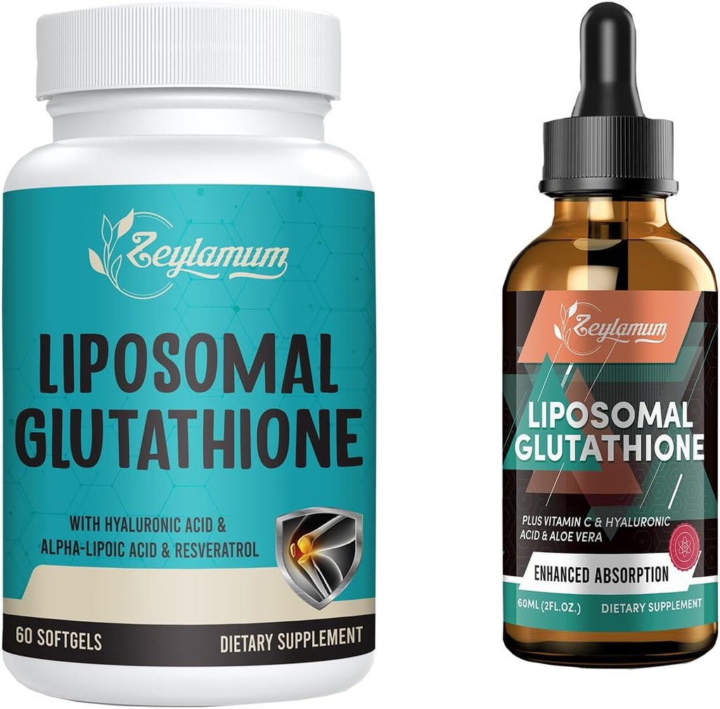 Glutationă lipozomal 1P & Liposomal Glutatione lichid 1P