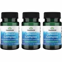 Swanson Luteolin Complex w/Rutin - Brain Supplement Promovarea memoriei, Mood & Cognitive Health - Formula naturală pentru a ajuta la menținerea sistemului nervos - (30 Veggie Capsule) 3 Pack