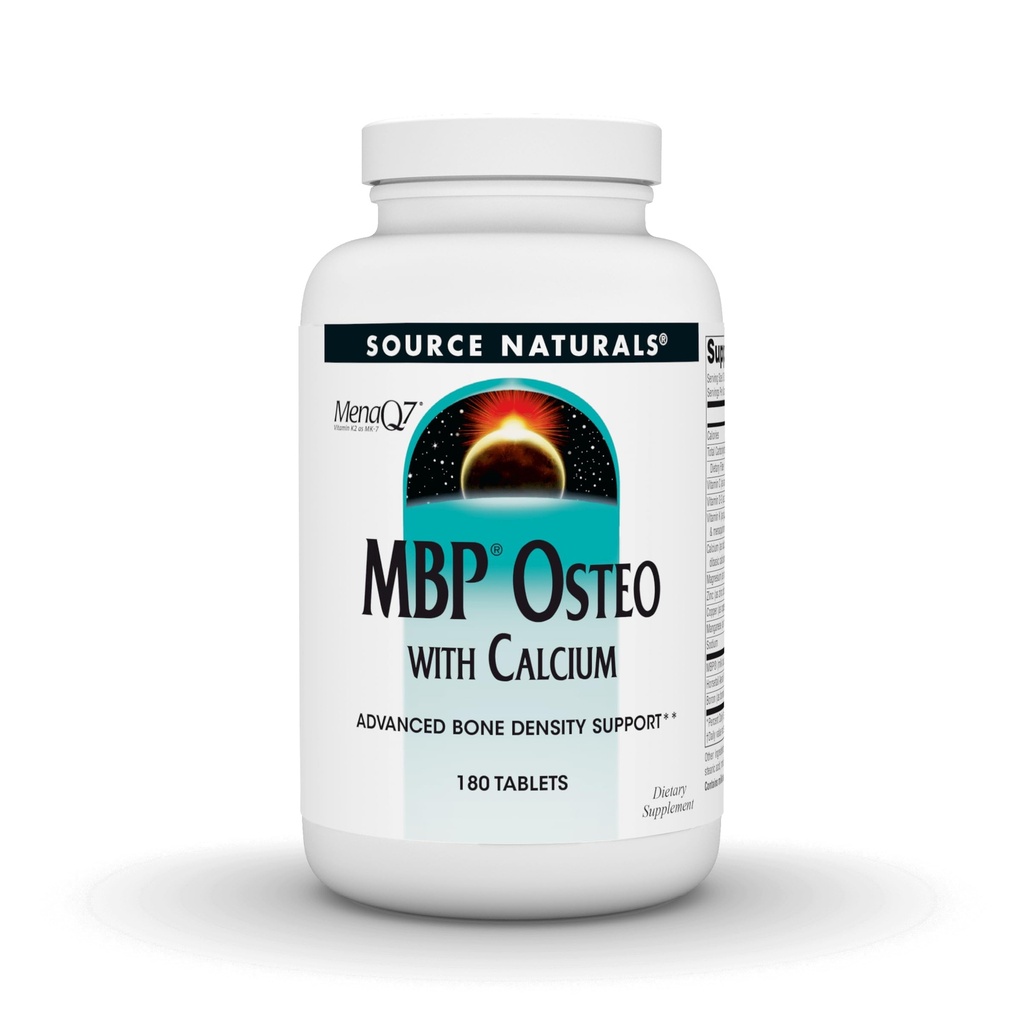 Sursa Naturale MBP Osteo cu calciu, Advanced Bone Density Support*, 180 comprimate