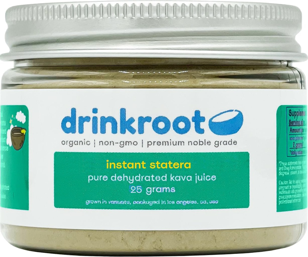 Instant Statera Vanuatu Kava - Pur organic deshidratat Kava suc de la Insula 25g, 0.88 Ounce (Pachet de 1)