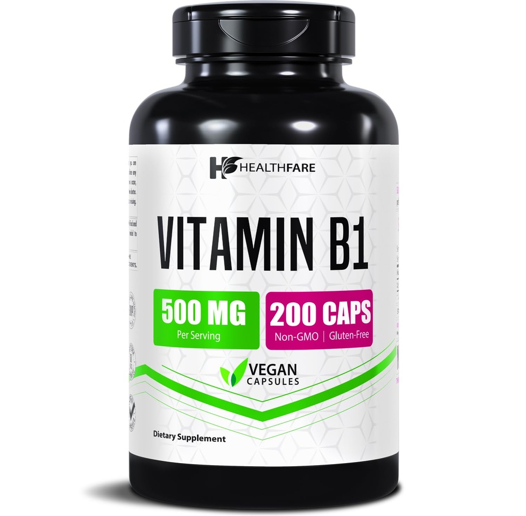 Healthfare Vitamina B1 (Thiamine) 500mg 