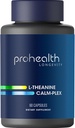 ProHealth L- Theanin Calm-Plex cu GABA şi 5-HTP (Suntheanină) (100 mg, 60 capsule medii)