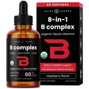 USDA Organic Vitamina B Drops lichid complex 