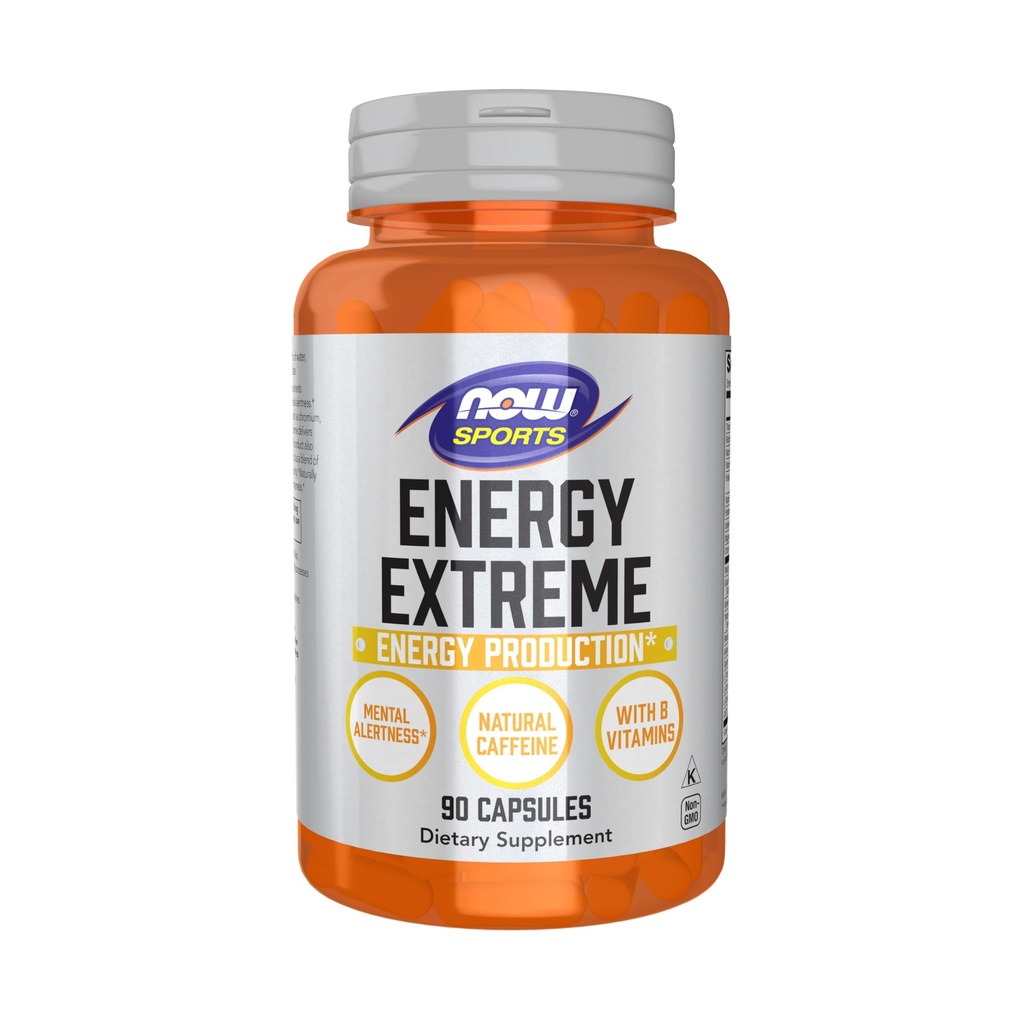 ACUM alimente Sport nutriție, Sporturi Energie Extreme cu vitamine B și alți cofactori, cum ar fi crom, malat de magneziu și carnitină, 90 Veg capsule