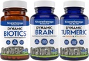 Stonehenge Health Dynamic Biotics Probiotic, Dynamic Brain, Dynamic Turmeric: Energie, Articulații, Digestion, Cognitive Support, Memorie, Focus, și Clarity