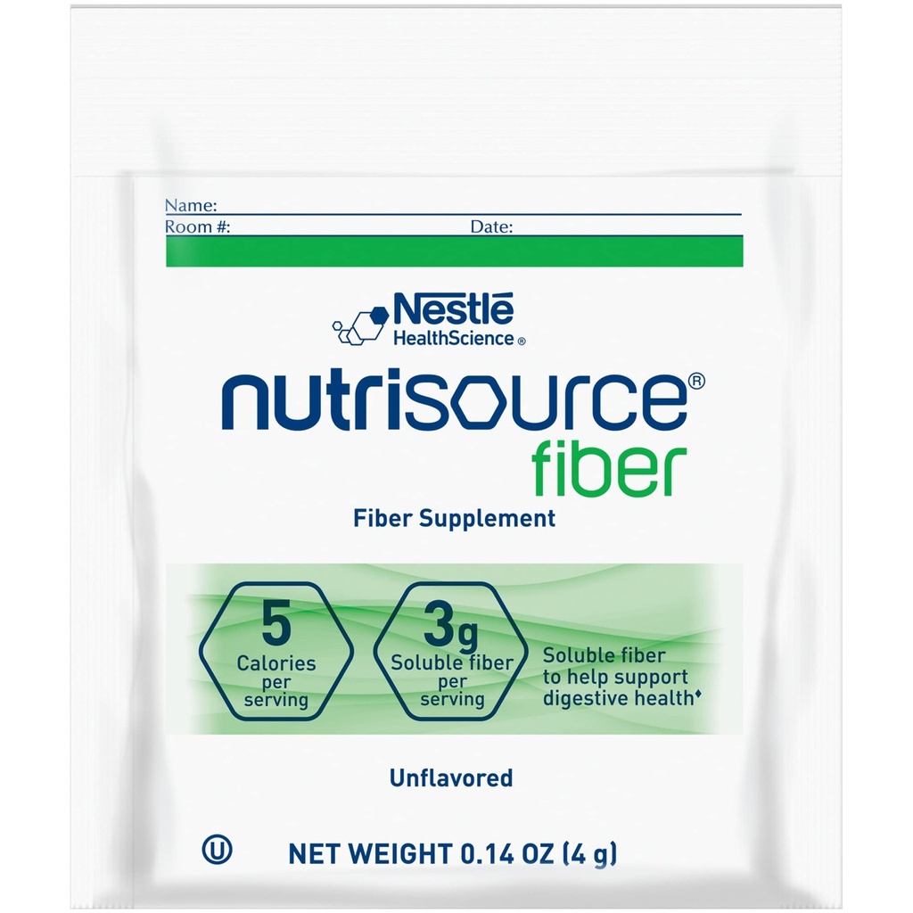 Nestle Nutrisource Fiber Fiber Supplement 4 Gram Packet 75 Ct