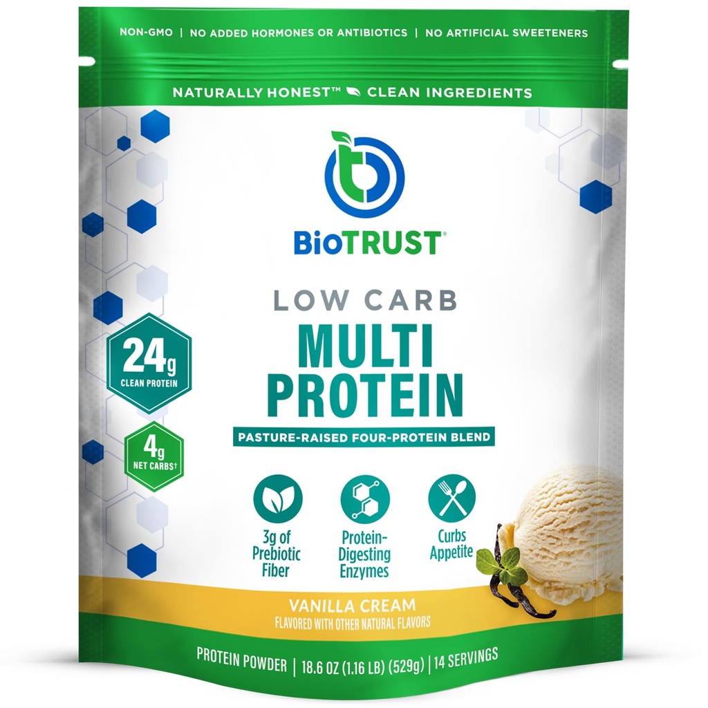 BioTrust Low Carb Proteina Pudră 