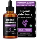 NutraChamps Black Elderberry Syrup, Potent 2000mg 10:1 Extract Sambucus Elderberry Sirop Antioxidant, picaturi Aroma de Berry, extract lichid de Elderberry Zahar-Free 2oz, Suport imun
