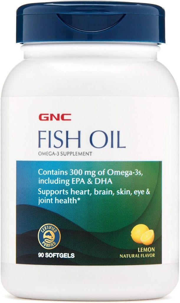 GNC ulei de pește 90 capace Softgel