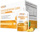 Magneziu Citrat lichid de magneziu băutură soluție orală cu vitamina, zinc și sodiu Bromelain, suport suplimentar de magneziu esențial imun, Bone Health și Zzz, Ananas Flavor, 10 Fl Oz