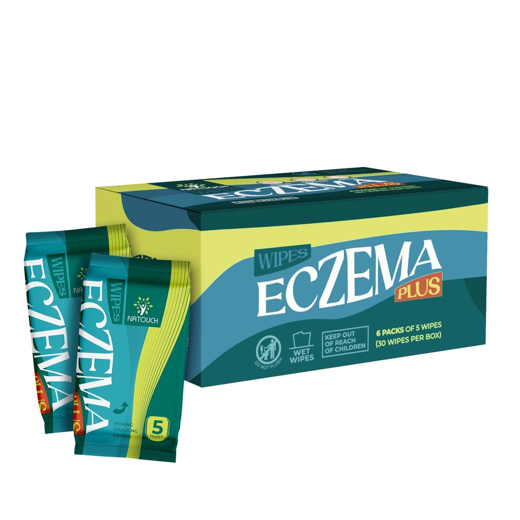 Eczema Ştergeţi toate-naturale acţionează rapid Eczema Relief, Soothes instant şi răceşte Mâncărimi, cracare, şi uscare, Skin Protector Şerveţele organice