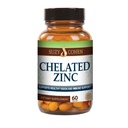 Suzy Cohen Suplimente de zinc Chelated - 60 Capsule Blând pe Stomac - Zinc este pentru cresterea sanatoasa a celulelor si formarea ADN-ului - Sustine functie imun sanatoasa si sanatatea pielii