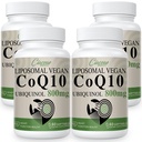Liposomal CoQ10 800mg Ubichinol Softgel, Max Absorbtion Ubichinol Cozyme Q10, Ubichinol CoQ10 Supliment pentru antioxidant, Heart Function & Energy Production, Pure CoQ10 800mg, 240 Vegan Softgels