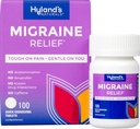 Migrene Migrene Migrene pastile naturale de relief durere, ambalaj de 1, 100 Conte (Packaging May Vary)