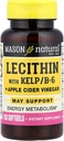 MASON NATURAL Lecitină cu KELP, B 6 Plus Oţet de cidru