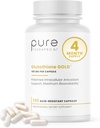 Pure Therapro Rx S-Acetyl Glutatione Gold 100mg, Made in USA - 4 luni Aprovizionare 