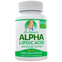 Acid alfa-lipoic de Dr. Danielle, Neuropatie Suport, Non-GMO, Gluten-Free, Vegan, Soy-Free, Promovează zahăr din sânge sănătos, Alpha R Acid lipoic R-ALA, R-ALA, 120 Veggie Caps