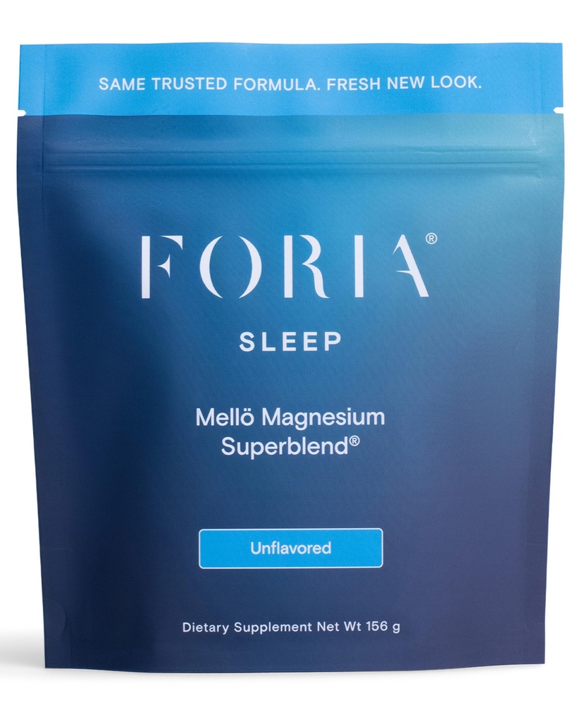 mellö Supliment de magneziu Superblend pulbere - Magneziu Glicinat cu L-Teanină, GABA, și 70 de Minerale Trace - Suporturi somn, relaxare, energie echilibrată - Nearomate, 30 Serviri