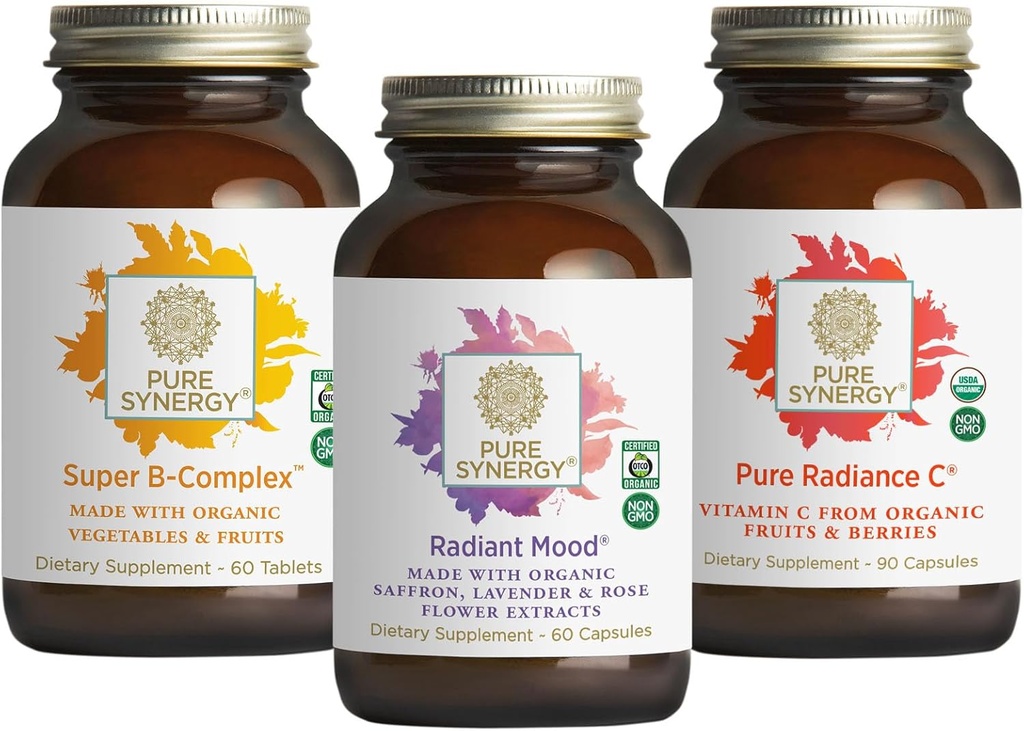 PURE SYNERGY Mood și suport adrenal Bundle 