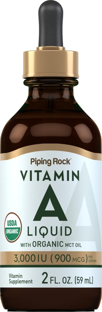 Piping Rock Vitamina A lichid 