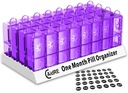 Lunar Pill Organizator 31 Day AM PM 