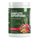 Superfoods complete, Greens & Reds Blend*, Apple Cider Vinegar, Digestive Enzyme Blend*, Probiotic Blend*, Multivitamine* (Raspberry Pomegranate - 30 Servings)