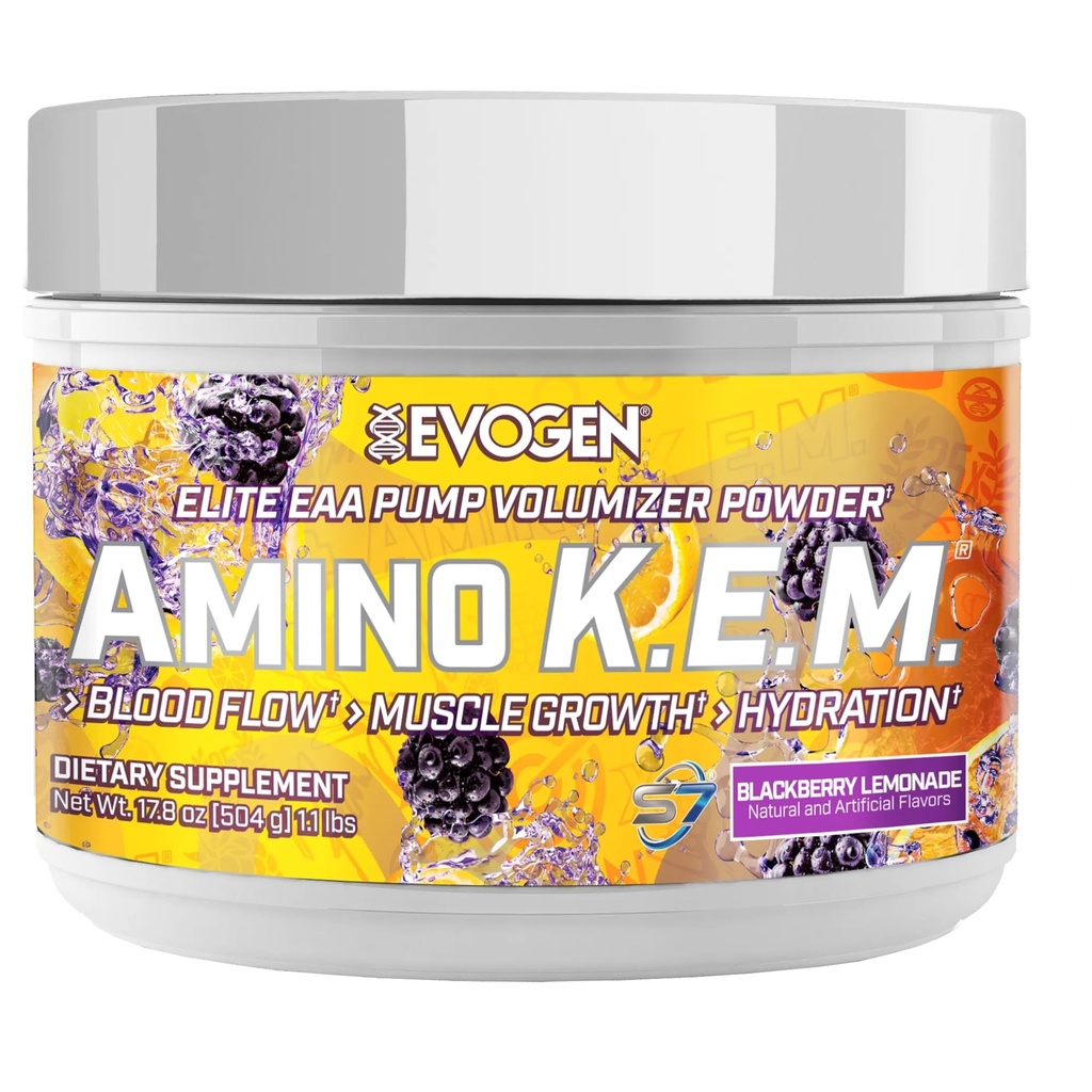 Evogen Amino K.E.M. - EAA & BCAA Pump Pump Volumizer 