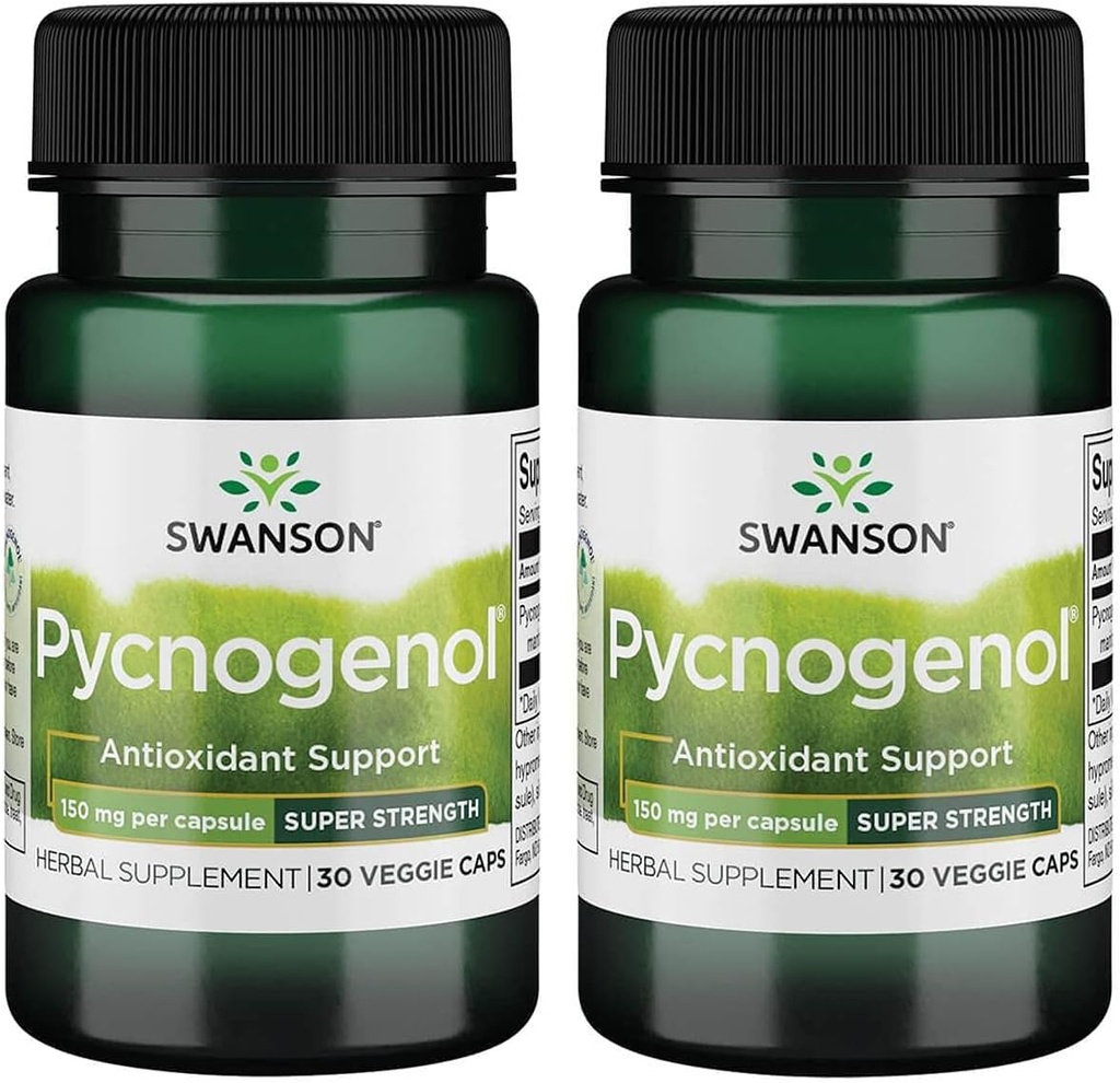 Swanson Ultra Pycnogenol - Super Concentrație 150 mg 30 Veg Caps 2 ambalaj
