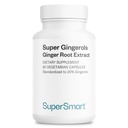 Supersmart - Super Gingerols 400mg pe zi (High Potenta 20% Gingerol) - Ginger Root Extras Supliment 