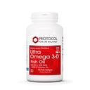 PROTOCOLUL PENTRU BALANCE LIFE Ultra Omega 3-D - 600mg EPA, 300mg DHA & 1000 UI Vitamina D3 - Ulei de pește pentru suport cerebral - EPA DHA Omega Supliment - Non-GMO & Halal - 90 Softgels