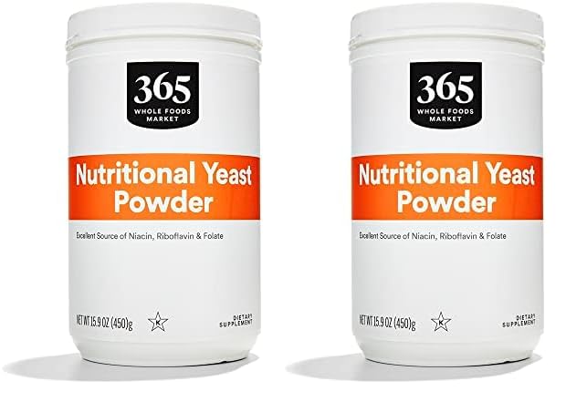 365 by Whole Foods Market, Nutritional Yeast, 15.9 Ounce (Pachetul de 2)