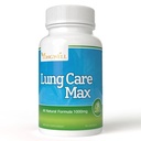 Lung Care Max, Special Antioxidant Formula cu American Ginseng, Bee Propolis, și Royal Jelly (90 capsule)