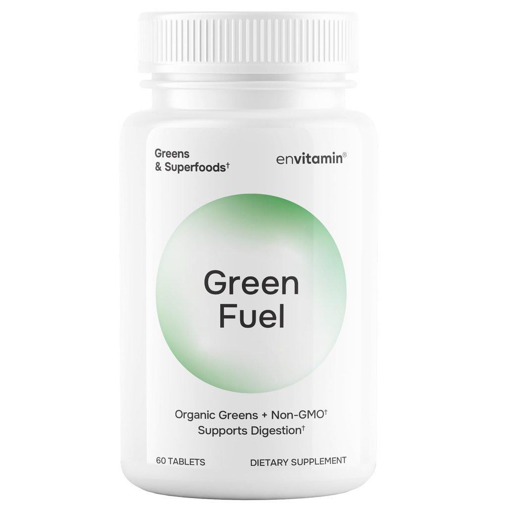 Green Fuel Greens Organic Greens Tablets - Greens organice, fructe și amestec de legume