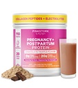 Pink Stork Sarcina si Postpartum Proteina pulbere pentru femei, 20g Whey & Colagen, Prenatal & Alaptare Proteina Shake Mix pentru energie, recuperare & hidratare, Ciocolata, 15 Serviri