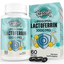 Lactoferrină bovină lipozomală 1000 mg - Absorbţie mai mare - pentru absorbţie de fier şi funcţie imună Suplimente lactoferrine pentru adulţi, 60 Softgels