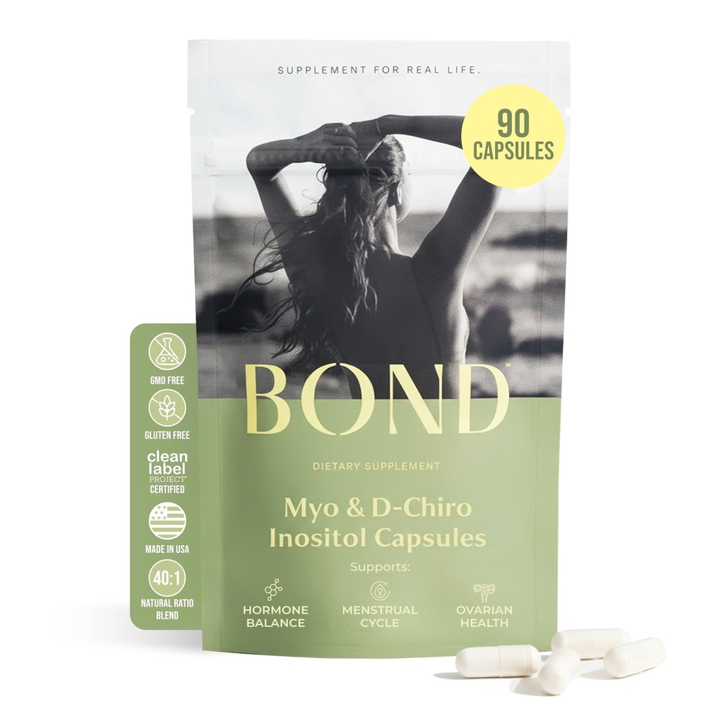 BOND Myo-Inositol & D-Chiro Inositol Supliment pentru femei 